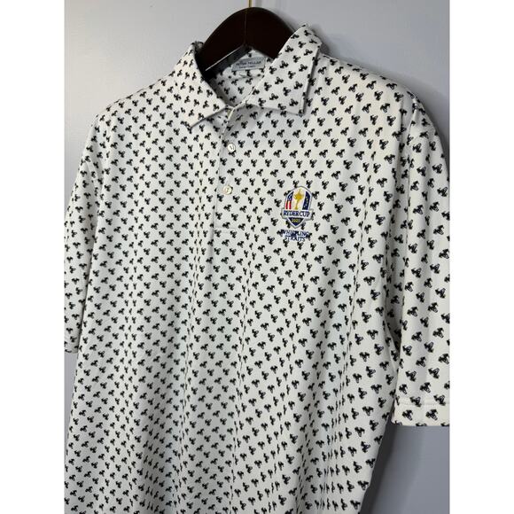 Peter Millar Summer Comfort Golf Polo Ryder Cup 2020 Whistling Straits Sz XL - Picture 11 of 12